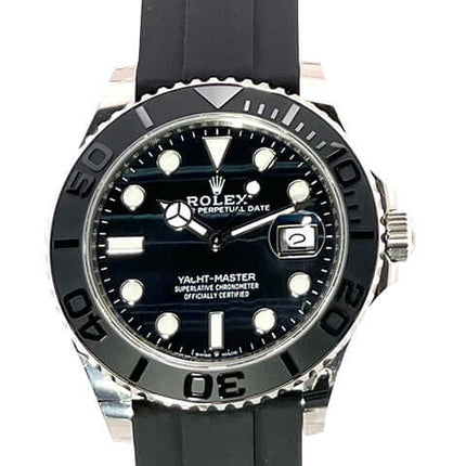 Rolex Yacht-Master Uhr mit schwarzem Zifferblatt und Armband, Modell 226659, günstig kaufen bei Rolex Händlern in Deutschland.