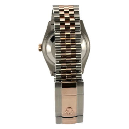 Rolex Datejust 36 Ref. 126231 Rückseite Edelstahl Everose-Gold Jubilee-Armband Faltschließe