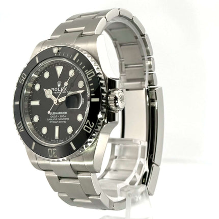 Rolex Submariner Date 126610LN 2022 Edelstahl 41mm poliert satiniert, schwarze Keramik Lünette, Leuchtindizes, Oysterarmband, Automatikwerk.