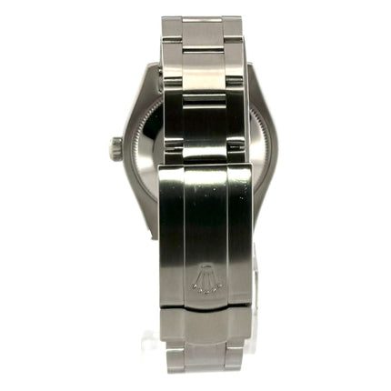 Rückseite des Rolex Oyster Perpetual 31 Ref. 177234 mit Edelstahlband