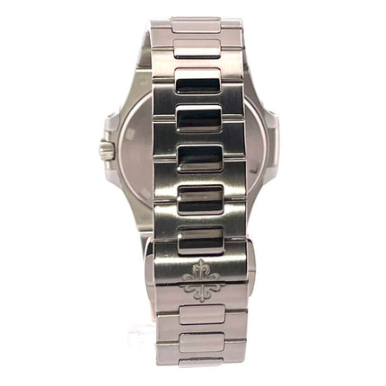 Armband der Patek Philippe Nautilus Lady 7010/1G-001 aus 18 kt Weißgold, Rückansicht.