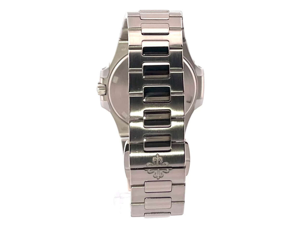 Armband der Patek Philippe Nautilus Lady 7010/1G-001 aus 18 kt Weißgold, Rückansicht.