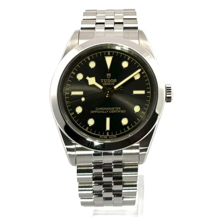 Tudor Black Bay 39 Ref. M79660-0001, Edelstahlgehäuse, graues Zifferblatt, Leuchtzeiger, Edelstahlband, Automatikaufzug, Saphirglas.