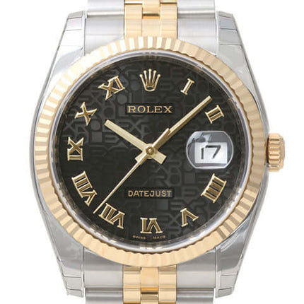 Rolex-Datejust-116233-schwarz-jub-R